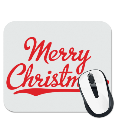 

Коврик для мыши Merry christmass