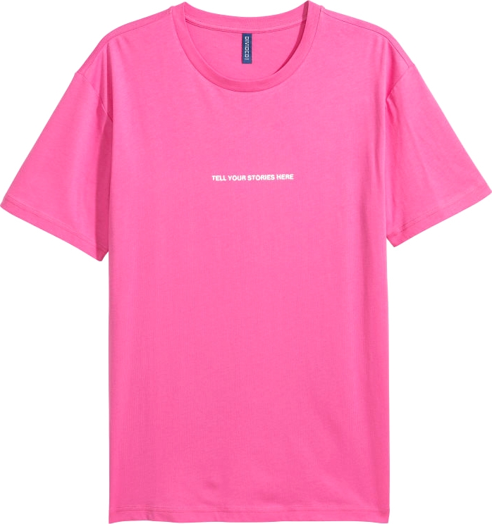 

Футболка H&M 3hm01120073 S Розовая