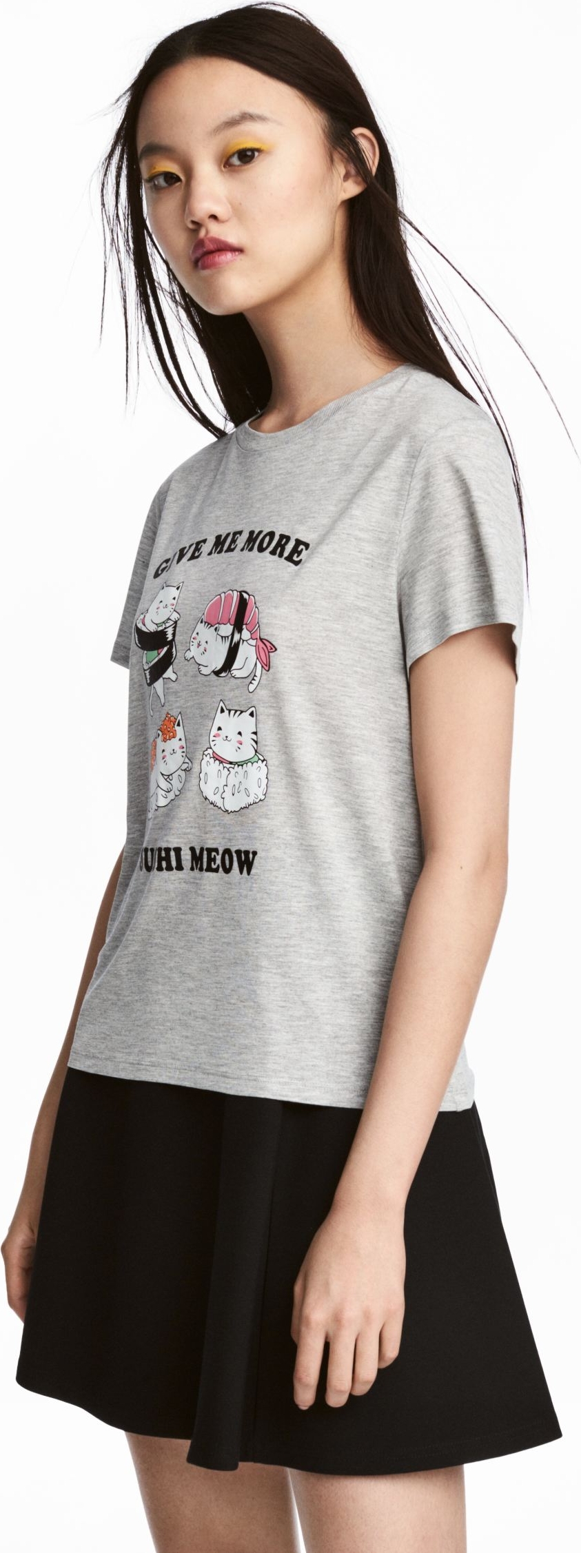 

Футболка H&M 3hm01120146 S Серая