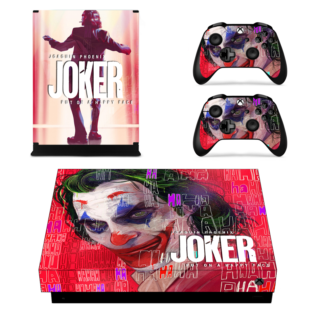 

Виниловые наклейки на Xbox One X и Gamepad Joker Custom Skin Playsole Vinyls (PV4024)
