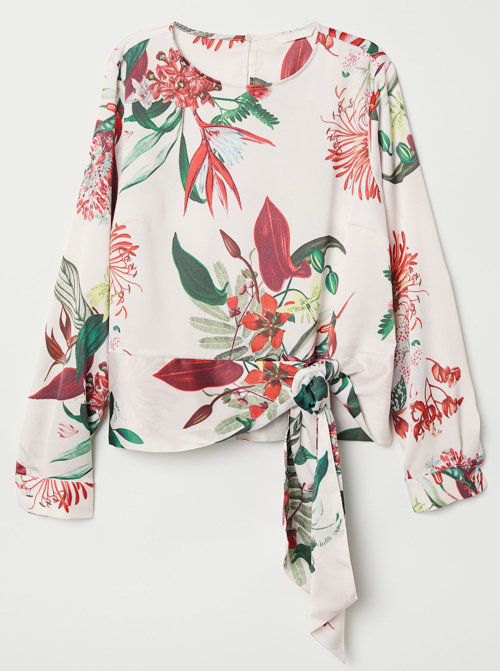 

Блузка H&M 3hm06110114 44 Белая