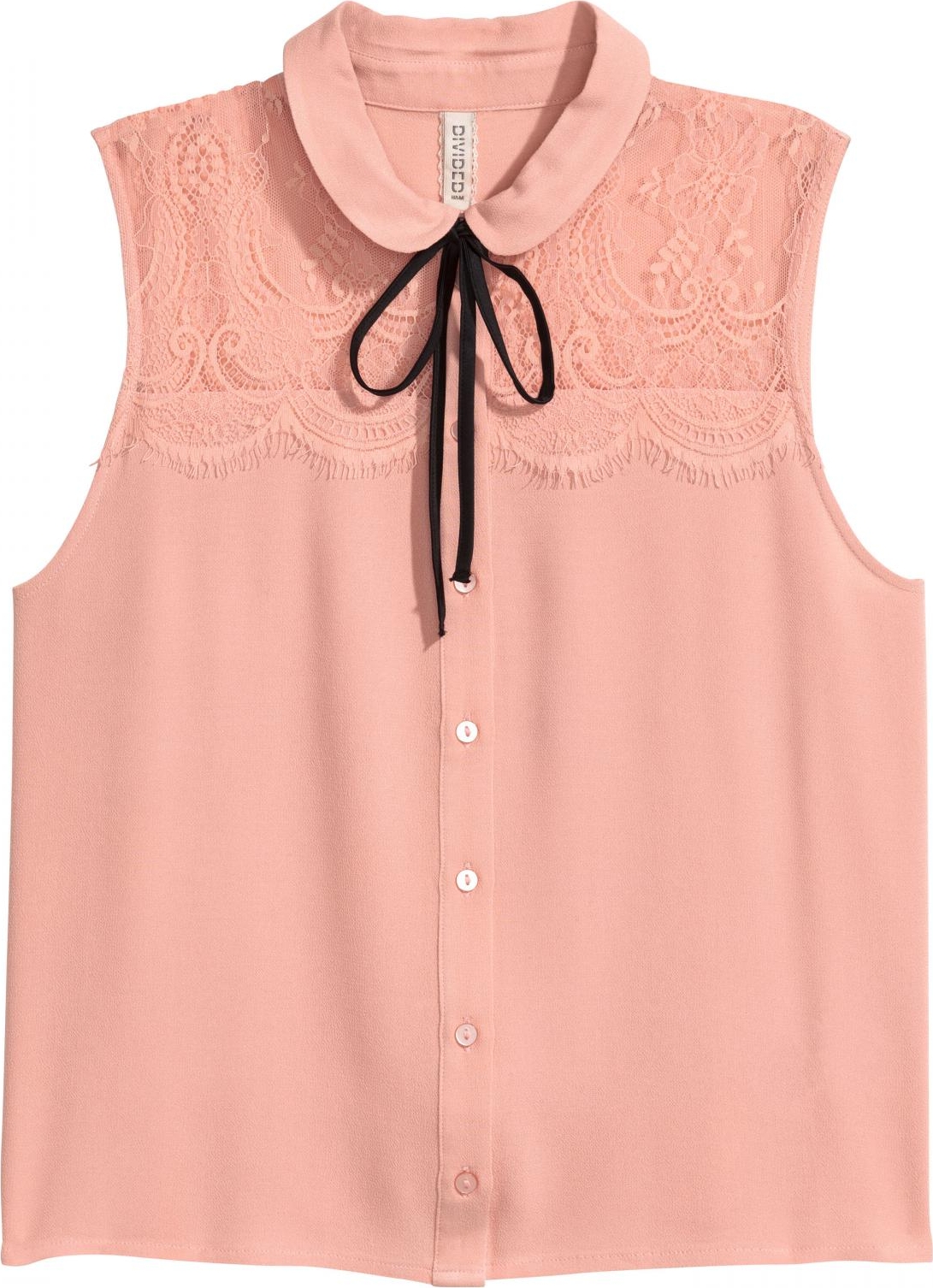 

Блузка H&M 3hm06110071  Светло-розовая, Блузка H&M 3hm06110071 46 Светло-розовая