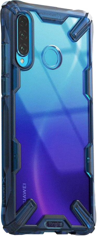 

Панель Ringke Fusion X для Huawei P30 Lite (Nova 4e) Space Blue