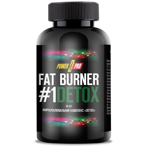 

Жиросжигатель Power Pro DETOX Fat Burner 90 капсул