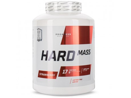 

Гейнер Progress Nutrition Hard Mass 2 кг Вкус Клубника