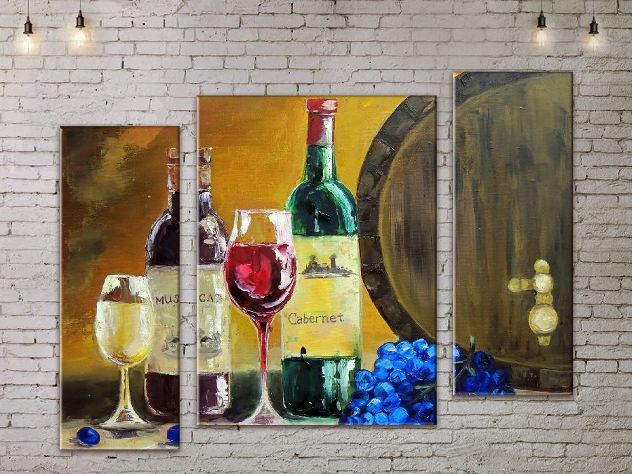 

Модульная картина ArtStar на кухню ADK0039 размер 95 х 120 см