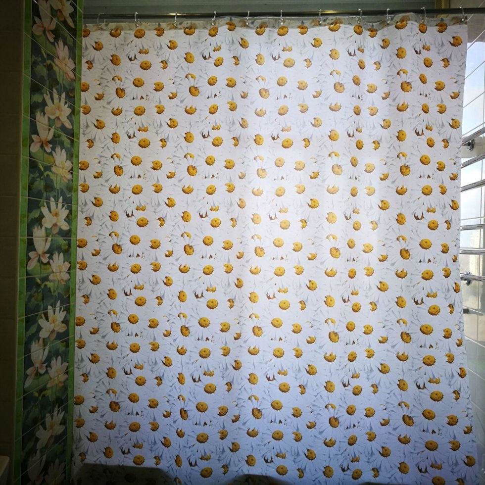 

Шторка для ванной Miranda CAMOMILE 180х200 см