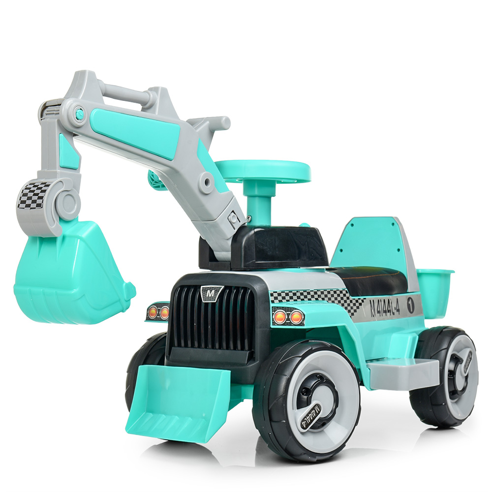 

Электромобиль Трактор Bambi M 4144L-4 Бирюзовый
