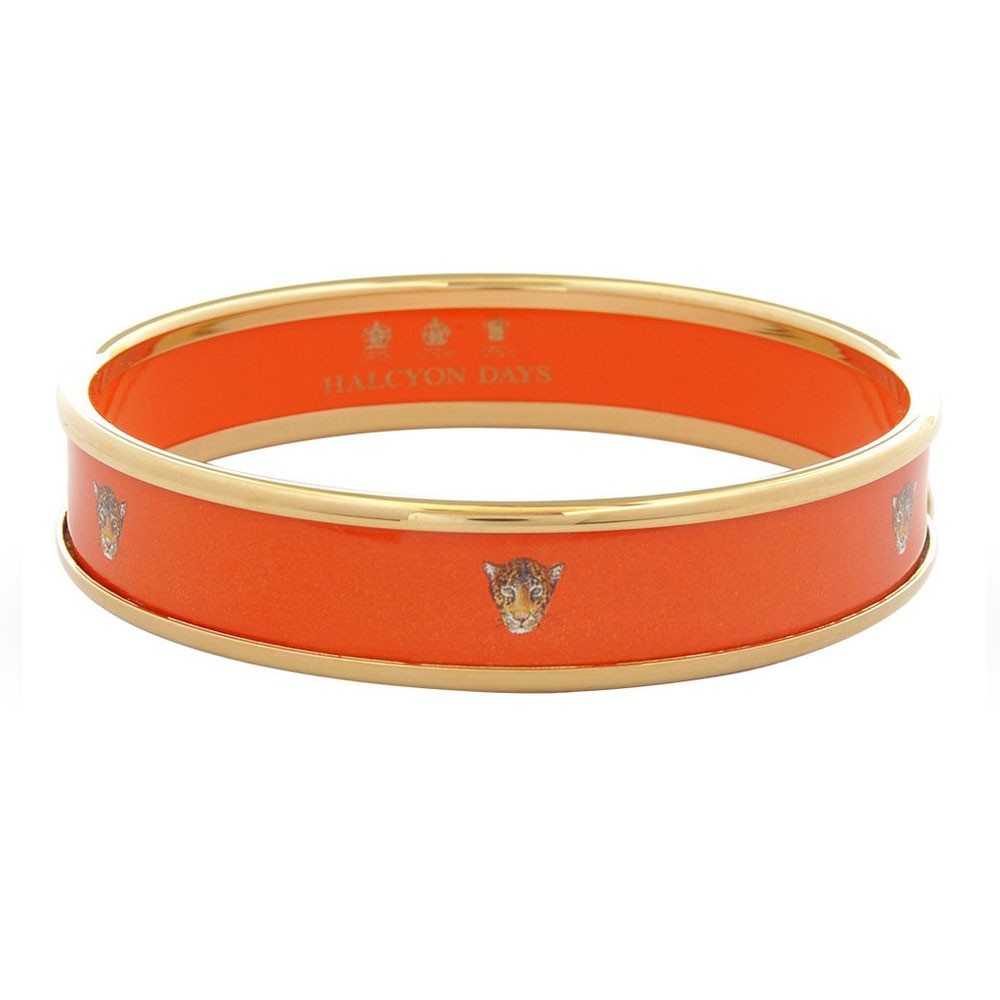 

Браслет Halcyon Days "Leopard Head Orange" (WS0017)