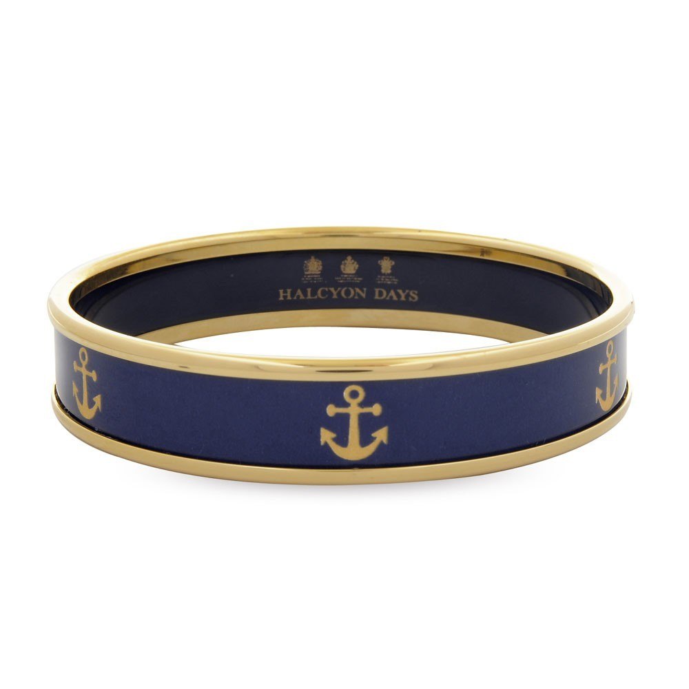 

Браслет Halcyon Days "Gold Anchor Navy" (WS0014)