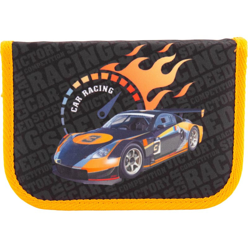 

Пенал школьный Kite 621 Sport Racing K18-621-6 Черный