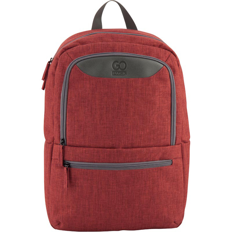 

Рюкзак для города GoPack 119 GO18-119L-2 Красный меланж