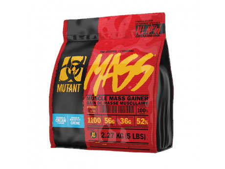 

Гейнеры Mutant MASS 2.27кг Вкус Печенье Крем