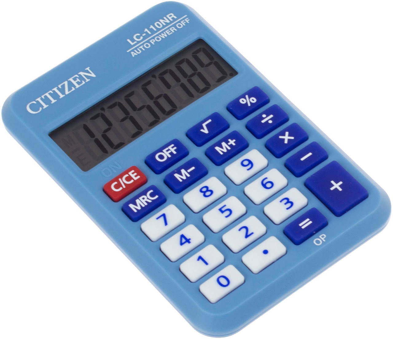 

Калькулятор "Citizen" №LC110NR-BL