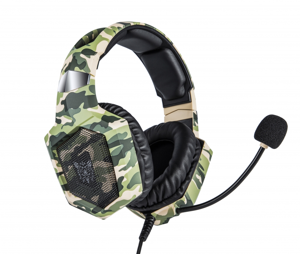 

Наушники игровые Onikuma K8 с микрофоном Camo Green