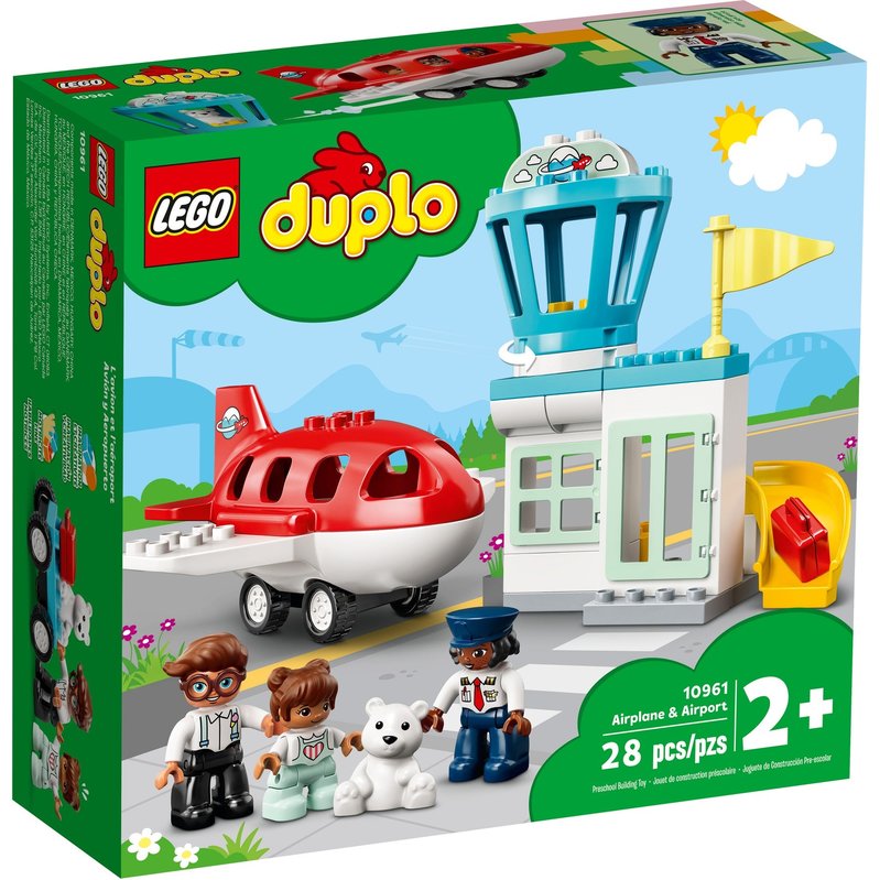 

Конструктор LEGO DUPLO Самолет и аэропорт 10961