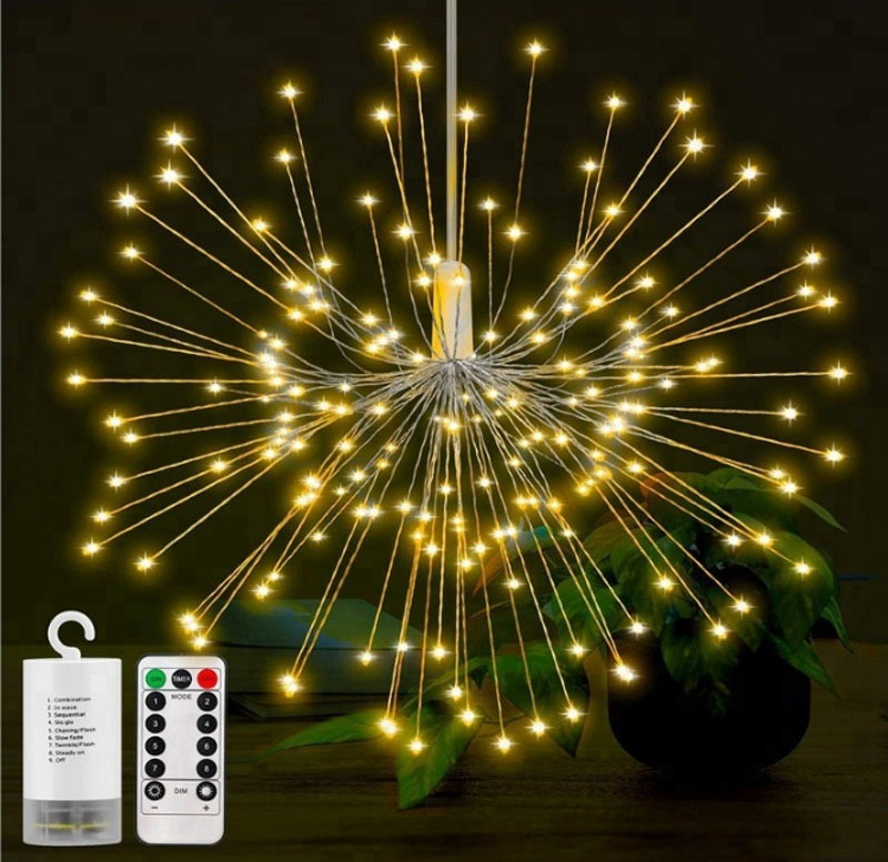 

Светодиодная гирлянда Фейерверк Firework 120 LED 4АА