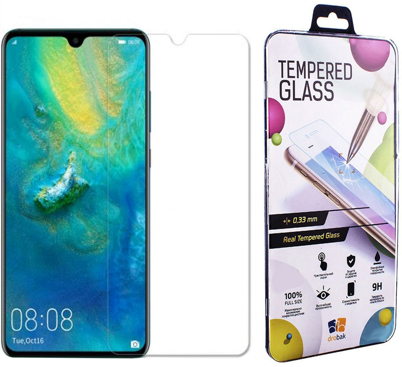 

Защитное стекло Drobak для Huawei Mate 20X