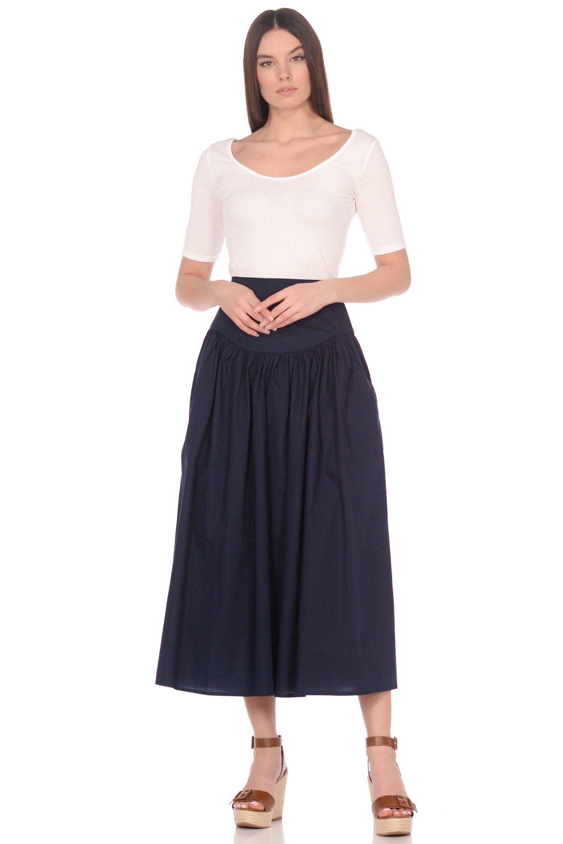 

юбка BAON B479025 XS DARK NAVY 4690291876291
