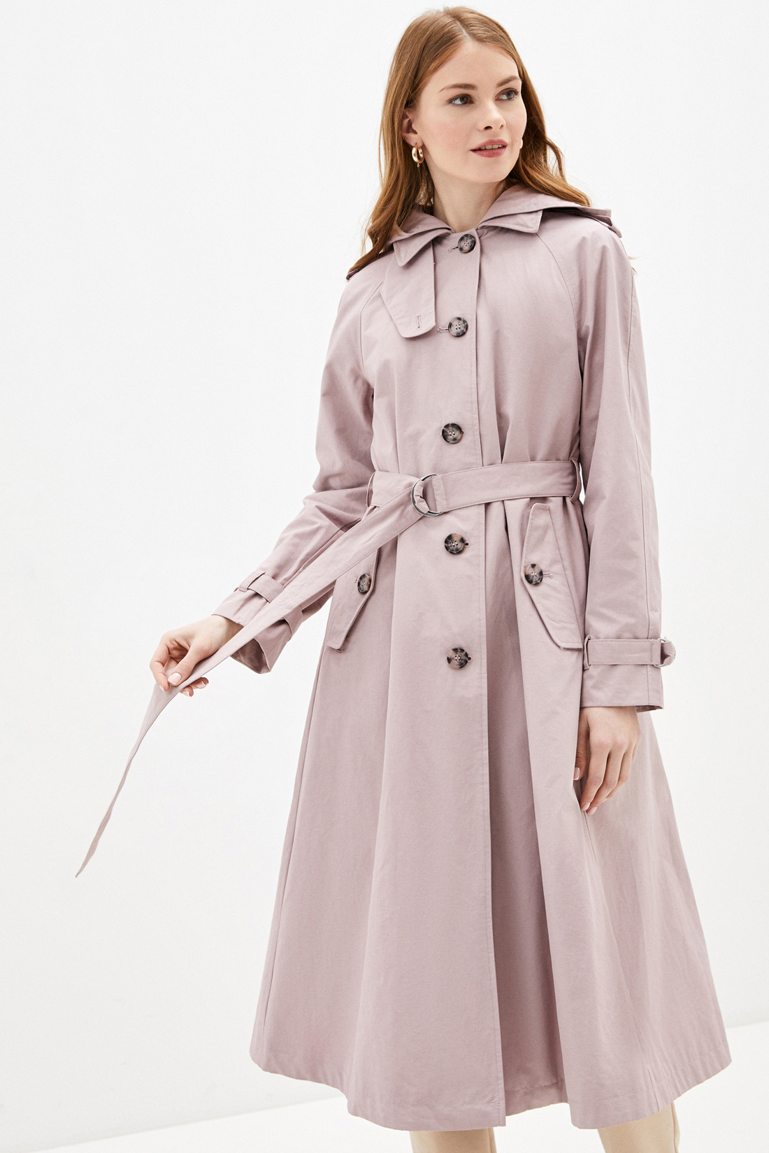 

плащ BAON B080015 S mauve 4670030371430