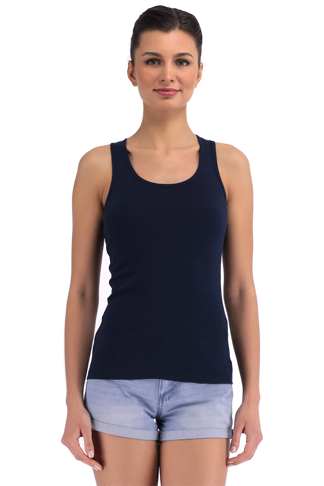 

майка BAON B256201 XS DARK NAVY 4690291382112