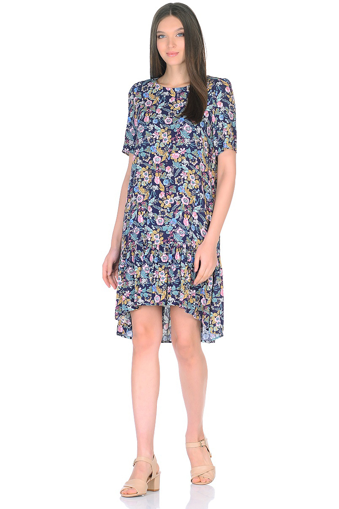 

платье BAON B458014 S DARK NAVY PRINTED 4690291700589