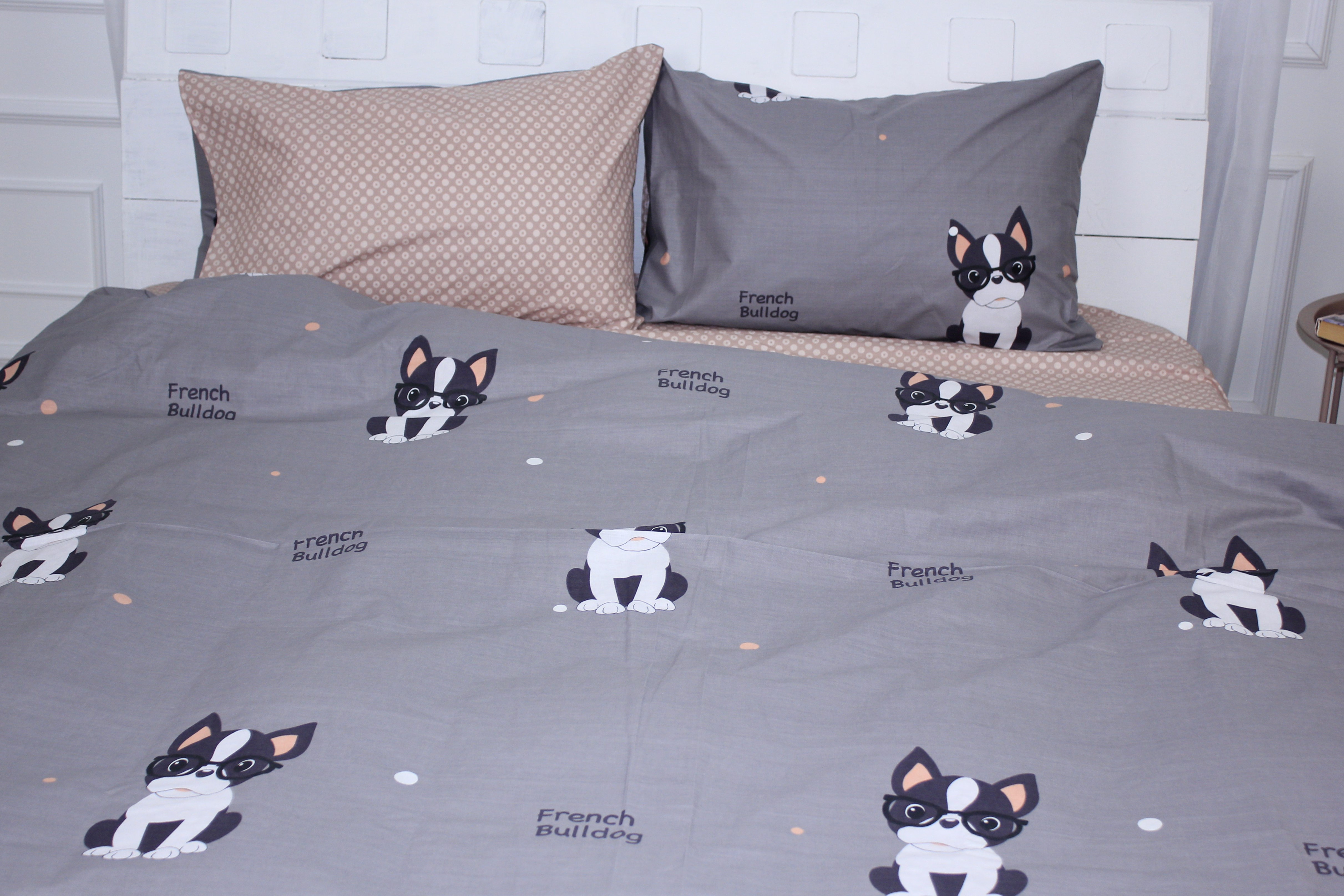 

Пододеяльник MirSon Ranforce Elite 17-0404 Pekingese 143x210 см