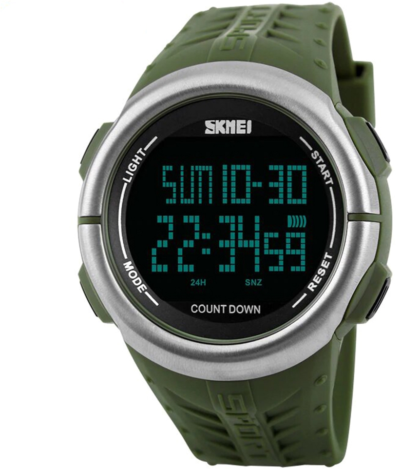 

Мужские часы Skmei 1286BOXAG Army Green BOX