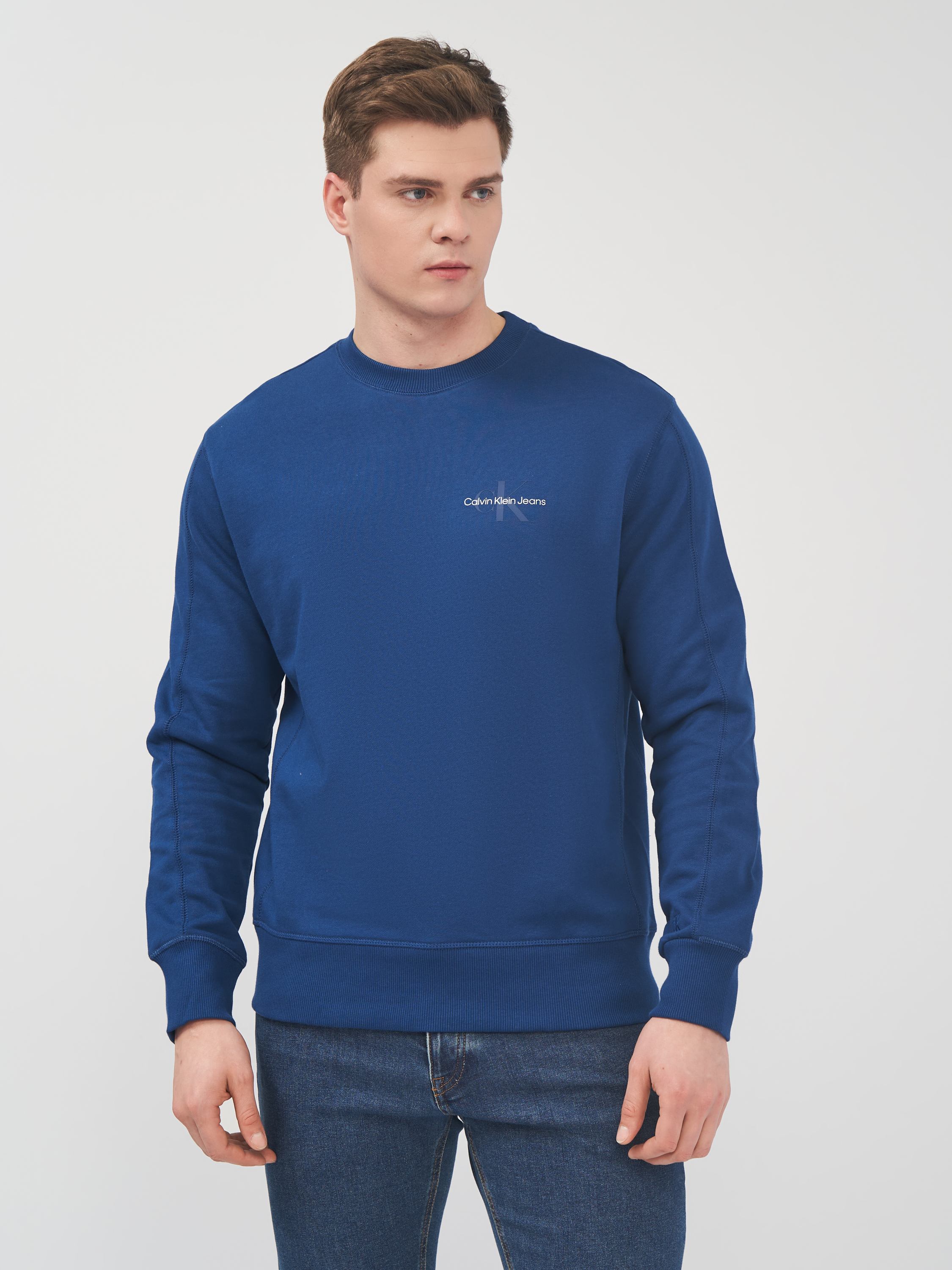 

Свитшот Calvin Klein Jeans Monogram Logo Crew Neck J30J319699-C5G  Naval Blue, Свитшот Calvin Klein Jeans Monogram Logo Crew Neck J30J319699-C5G M Naval Blue