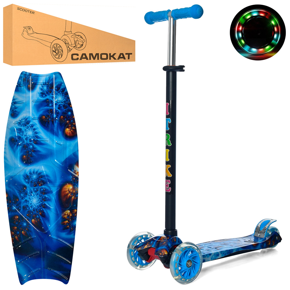 

Самокат iTrike MAXI JR 3-055-1-WP13 синий