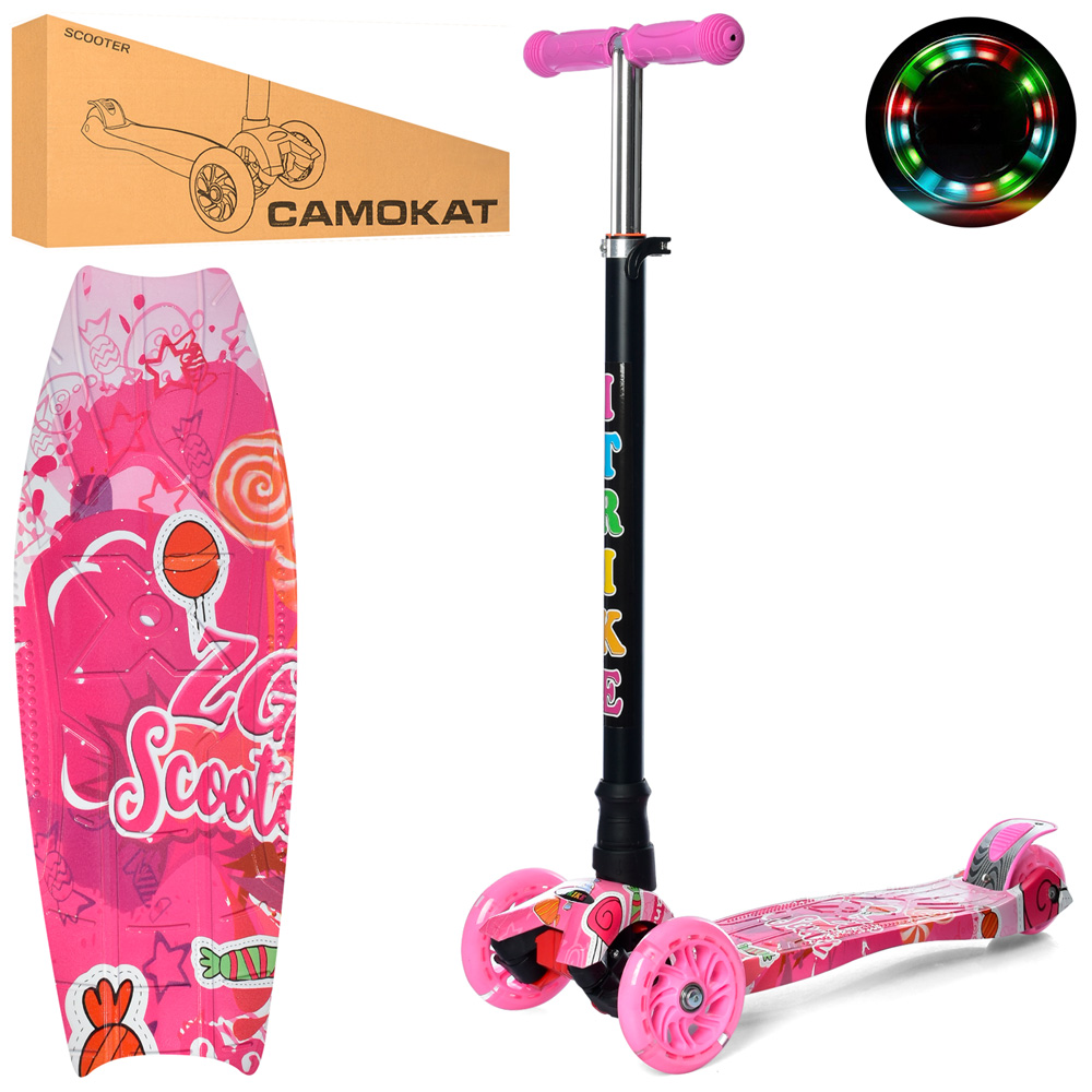 

Самокат iTrike MAXI JR 3-055-3-WP4 рисунок