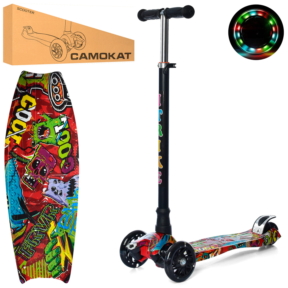 

Самокат iTrike MAXI JR 3-055-3-WP35 рисунок