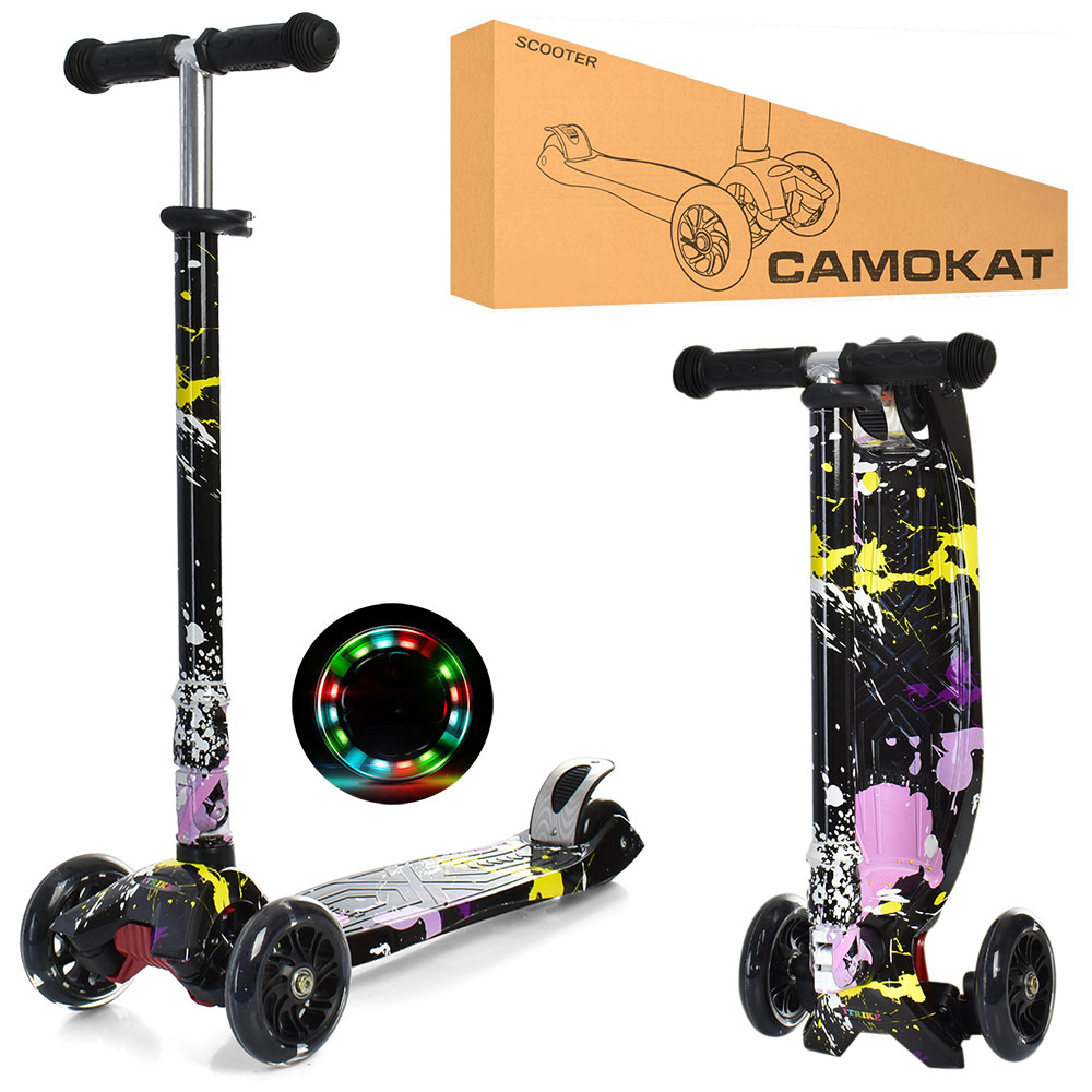 

Самокат iTrike MAXI JR 3-055-WP11 рисунок