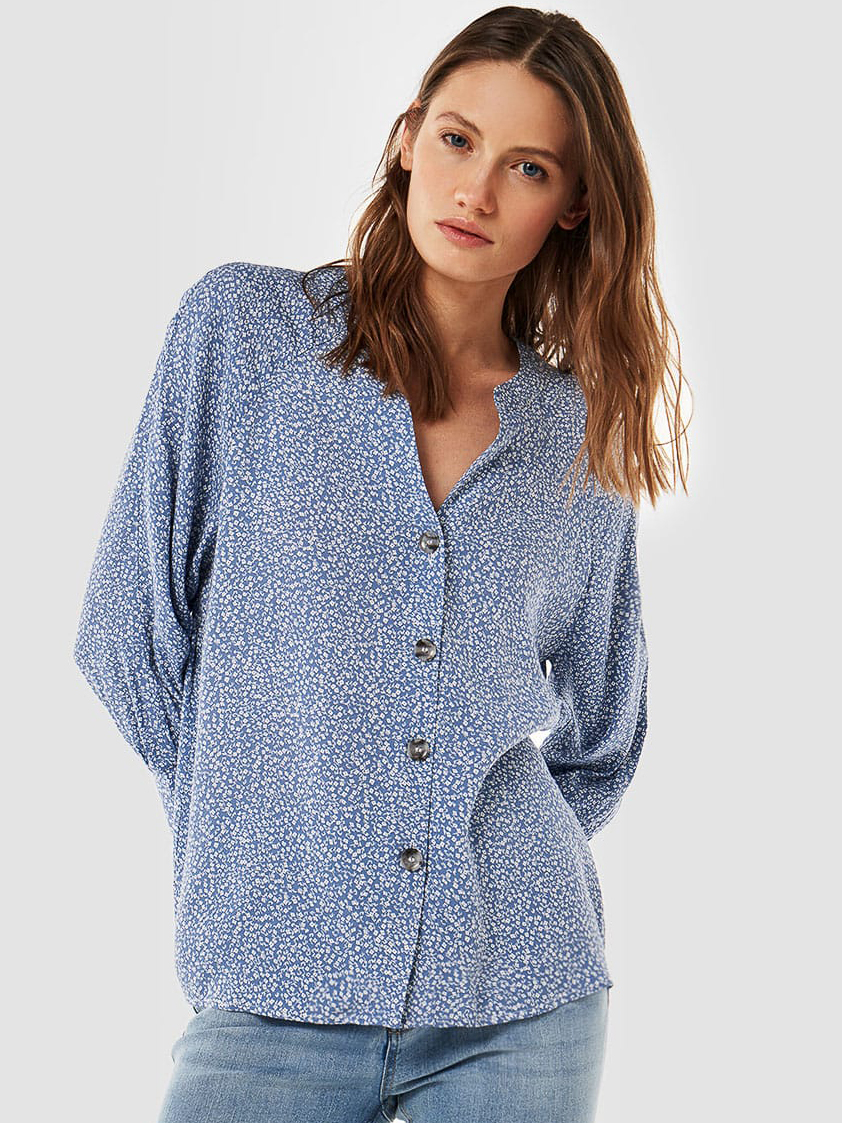 

Блузка O'STIN Casual LS4254-66  Индиго, Блузка O'STIN Casual LS4254-66 XS Индиго