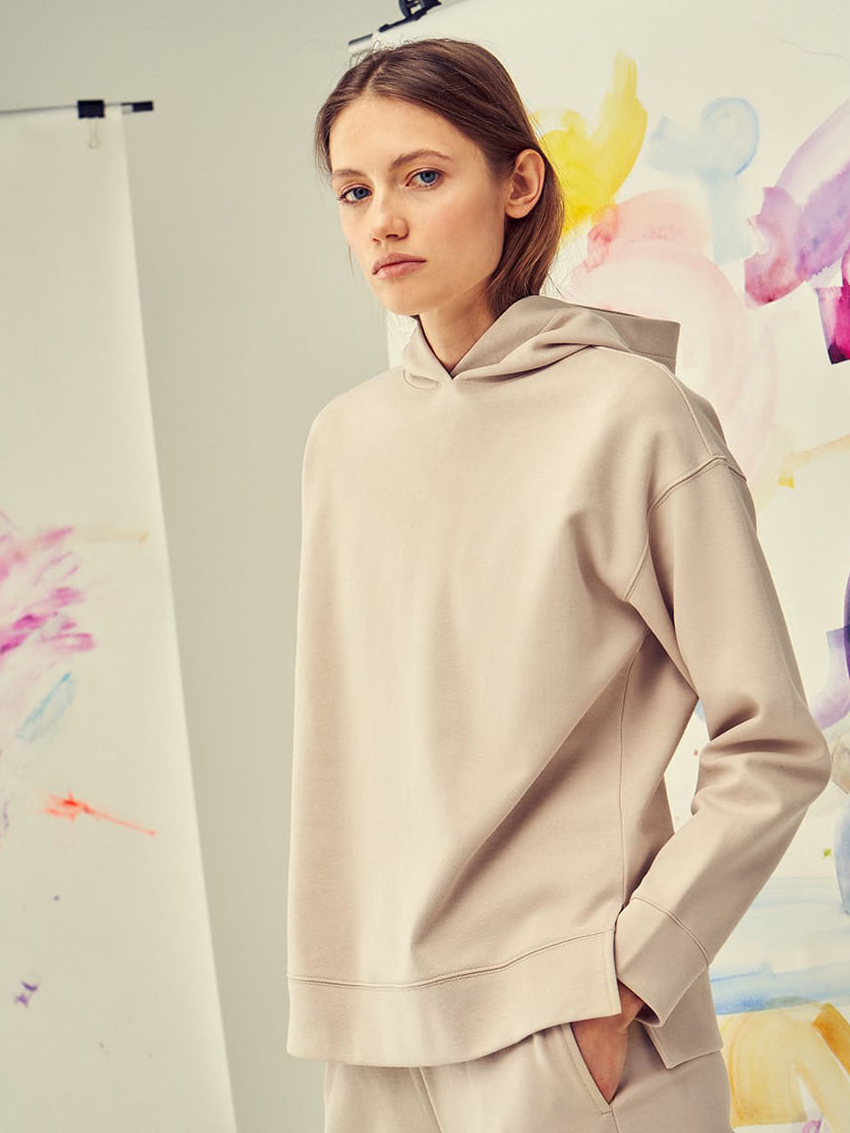 

Худи O'STIN Casual LT6253-T1  Светло-бежевое, Худи O'STIN Casual LT6253-T1 L Светло-бежевое