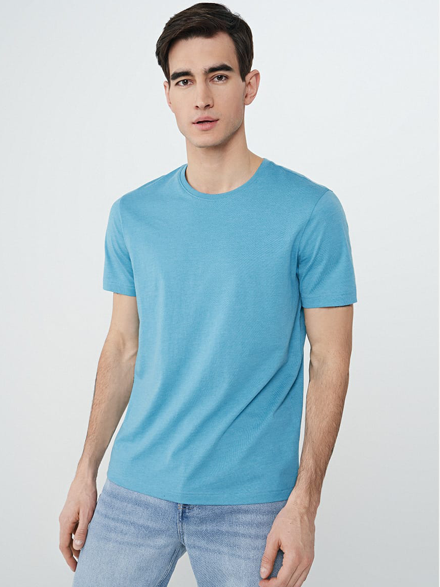 

Футболка O'STIN Casual MT6212-N3 XXL Лазурная