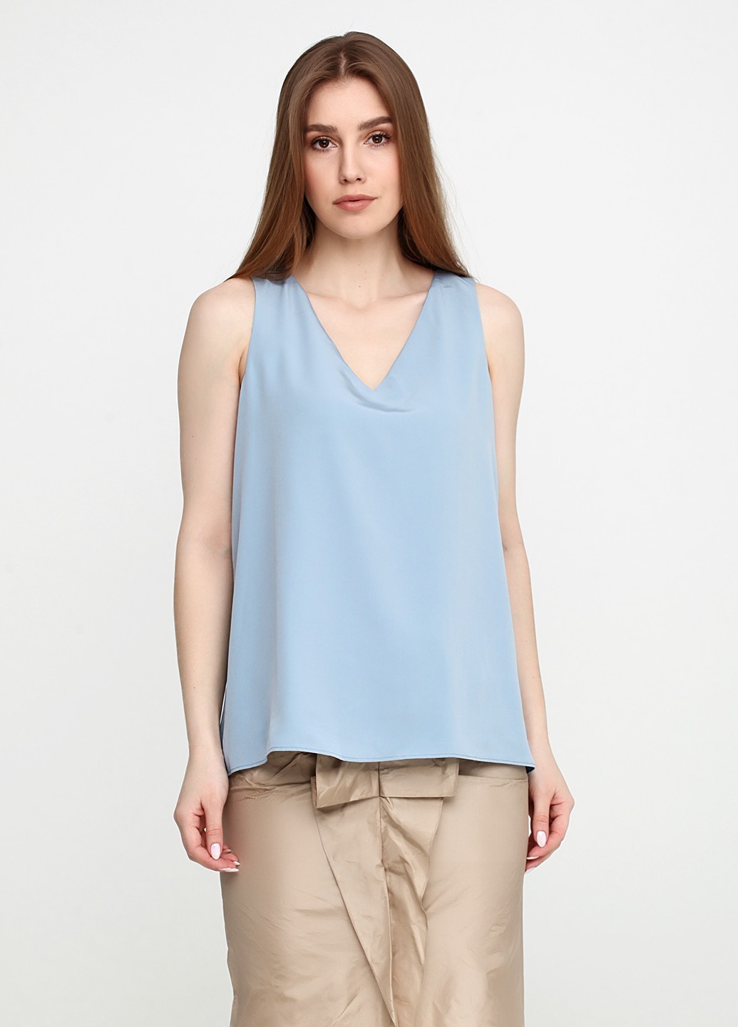 

Блуза RALPH LAUREN  голубая, Блуза RALPH LAUREN S голубая