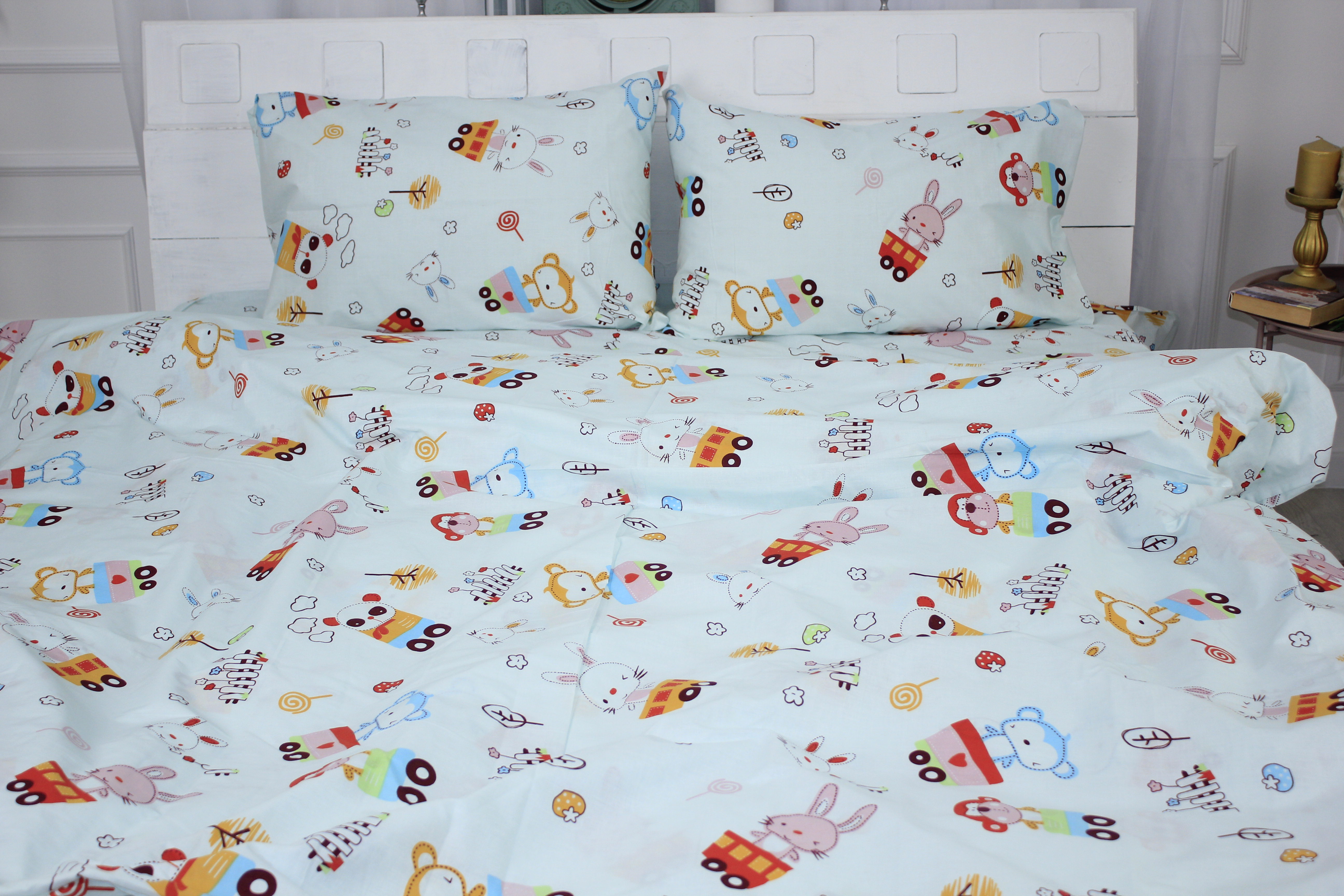 

Пододеяльник MirSon Ranforce Elite 17-0513 Toys 143x210 см