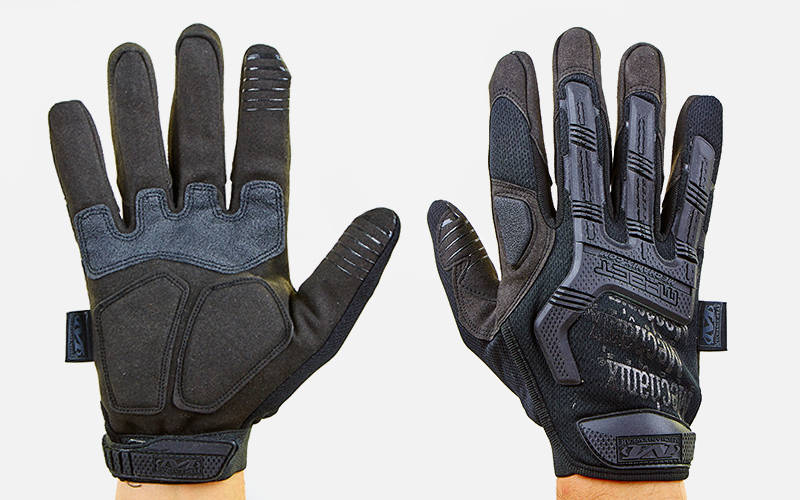 

Перчатки тактические с закрытыми пальцами MECHANIX MPACT BC-5622 /2 (р-р L , черный)