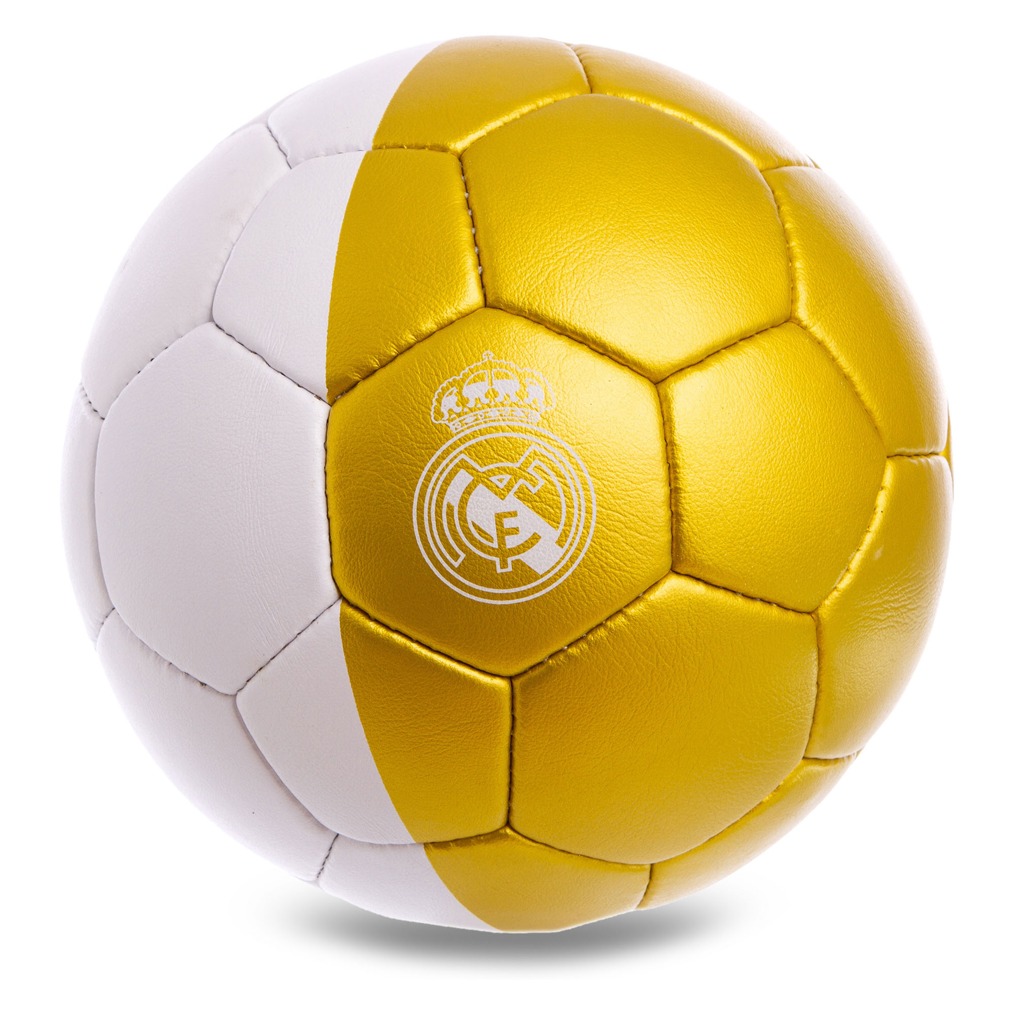 

Мяч футбольный №5 Гриппи 5сл. REAL MADRID FB-0584 /2 (№5, 5 сл., сшит вручную)
