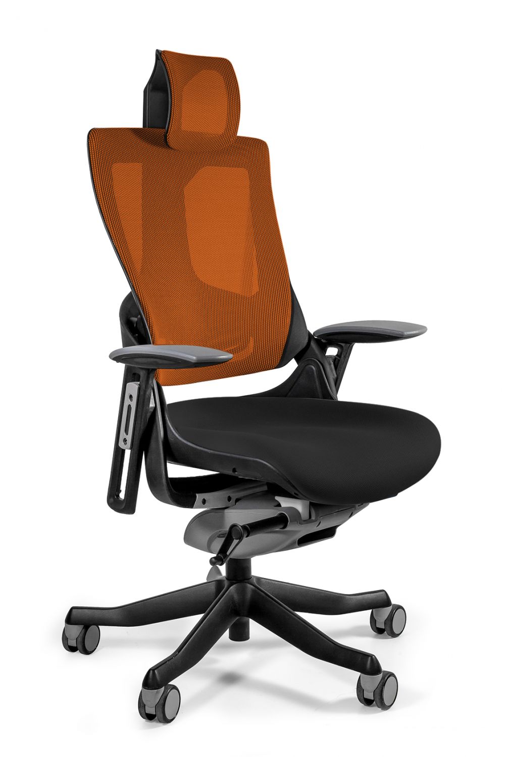 

Кресло Ergonomiczny Fotel Wau2 Biały Siatka Mandarin Nw45