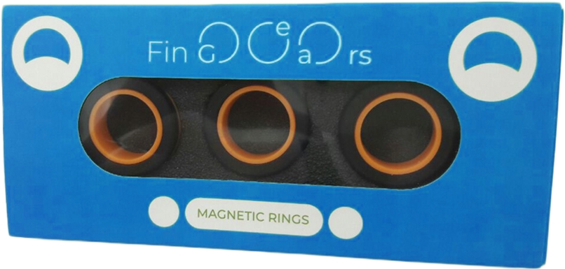 

Магнитные кольца FinGears Magnetic Rings Sets Size L Black-Orange (FG380LBLKOR)