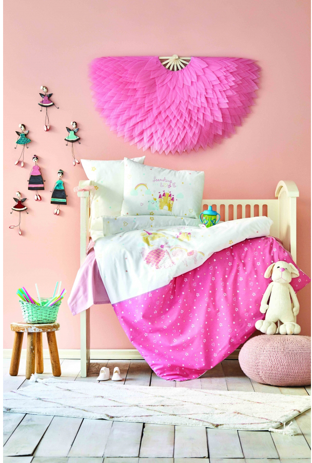 

Постельное белье для младенцев Karaca Home Lovable pudra 2020-2 (svt-2000022246217)
