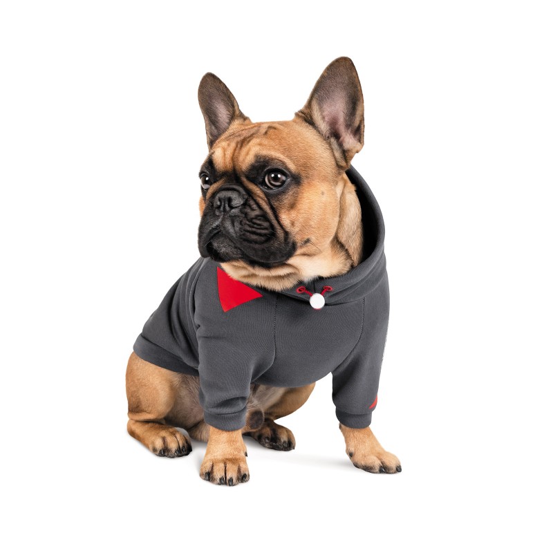 

Худі для собак Pet Fashion «Snoodie» M-2 (сірий)