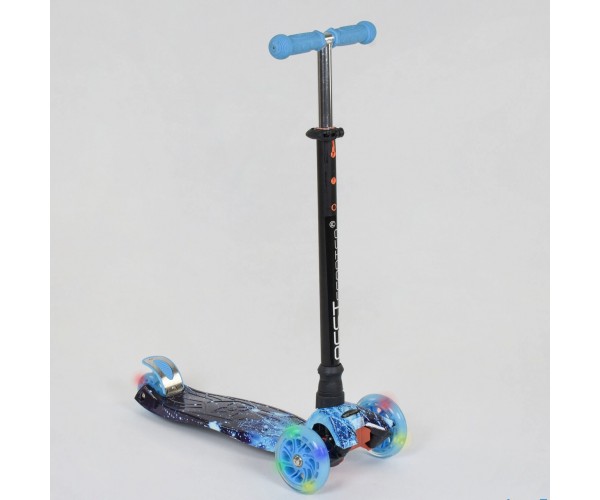 

Самокат Best Scooter Maxi Graffiti 1305 New синий