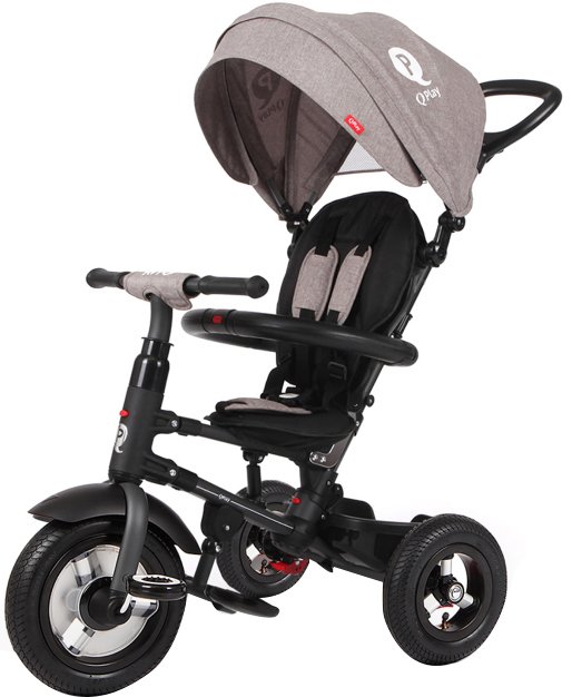 

Трехколесный велосипед Qplay RITO AIR Grey