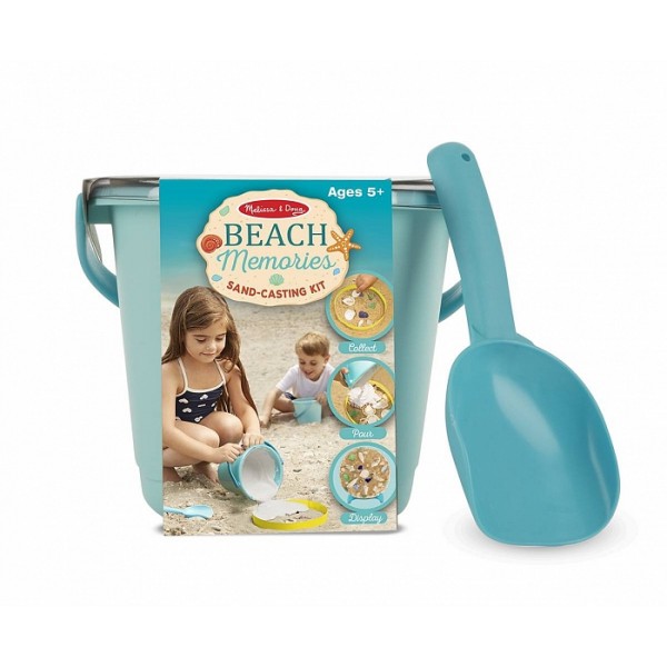 

Песочно-гипсовый набор Пляжные воспоминания Beach Memories Sand-Casting Kit Melissa & Doug
