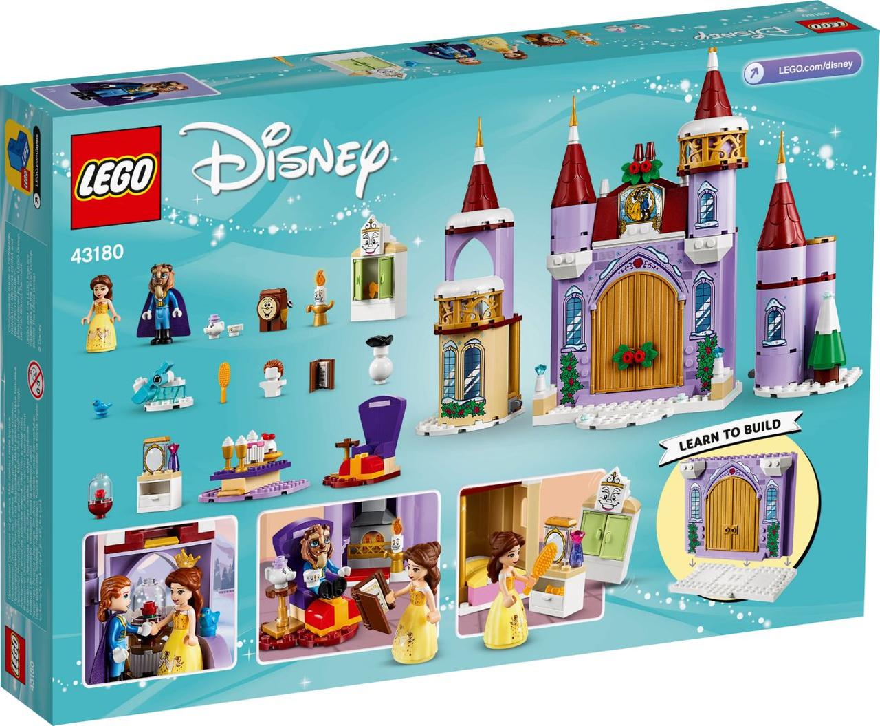 

Конструктор LEGO Disney Princess Зимний праздник в замке Белль 238 детали (43180)
