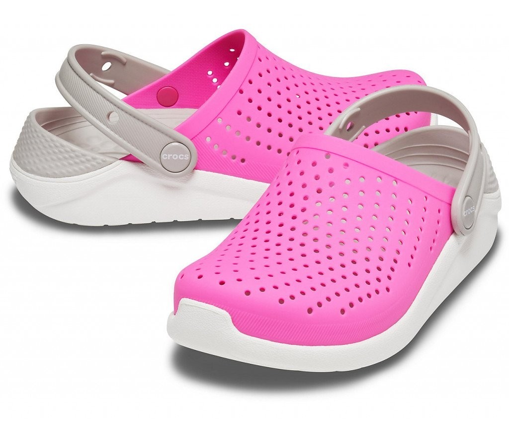 

Сабо Crocs LiteRide, J1, розовые, 32-33