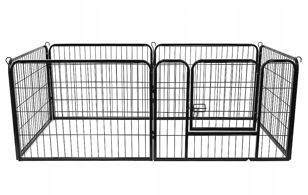 

Вольер металлический разборной для собак и щенков Dog Land манеж для собак - 160x80x60 см